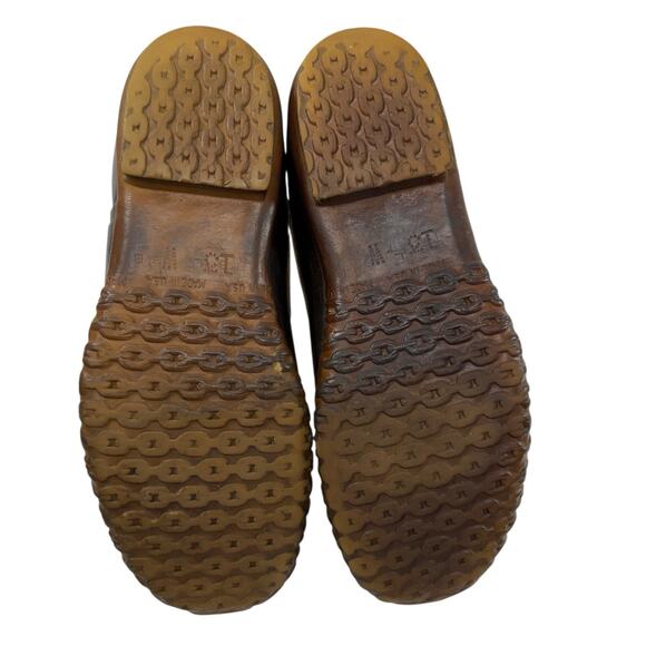 LL Bean Maine Hunting Duck Boots Men Size 13 W Vintage Ankle Lace Up MADE IN USA - Picture 9 of 14